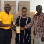 BIC gives out stationery worth GH₵100,000 to USAID