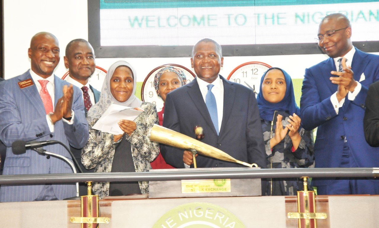 Dangote Cement Holds Introductory NSE…
