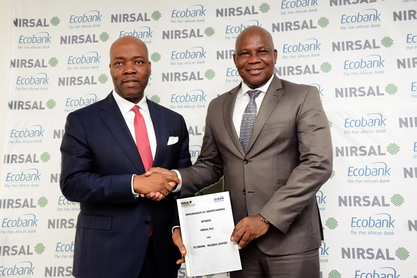 Ecobank partners NIRSAL on a N70 billion MoU commitment for Agriculture Financing