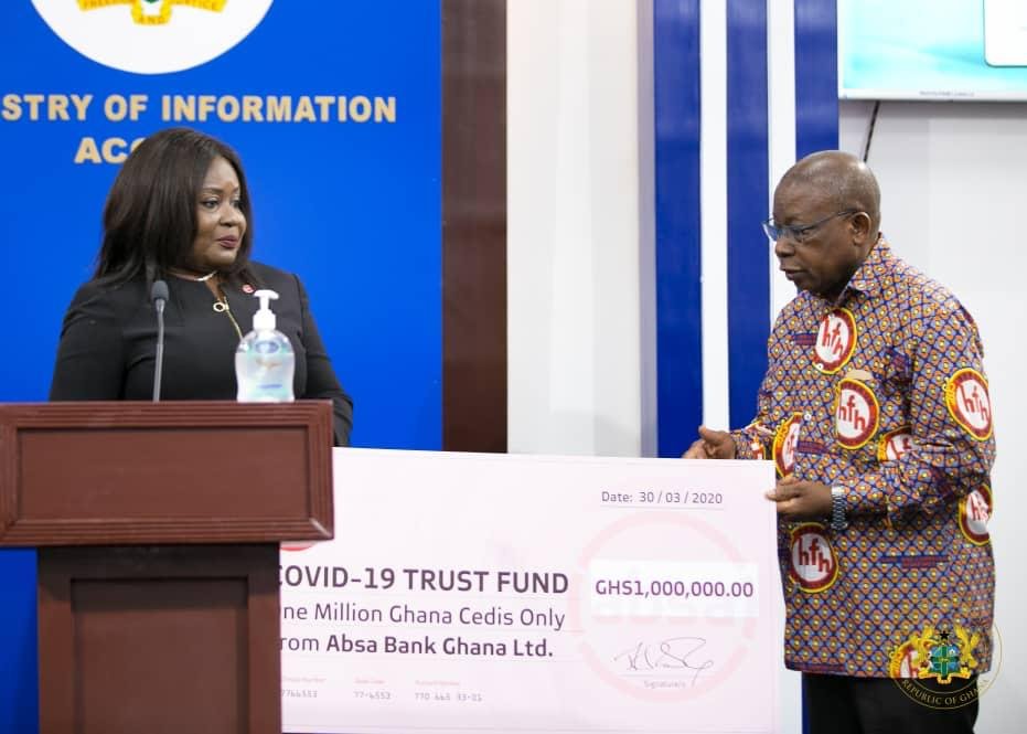 Absa Bank Ghana donates GHȼ1…