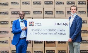 Jumia donates 100,000 masks for health workers to…