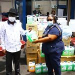 GOIL donates medical items worth over GH¢50,000 to Police Hospital to fight Coronavirus