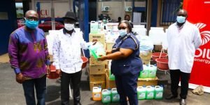 GOIL donates medical items worth over GH¢50,000 to…