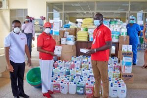 Vodafone Ghana Foundation Contributes PPE, Medical Supplies to…