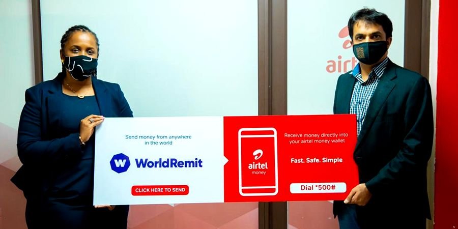 Airtel Africa, World Remit partner…