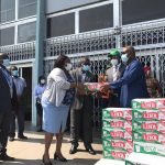M.Y Caesar Company donates items to Parliament to cushion Covid-19