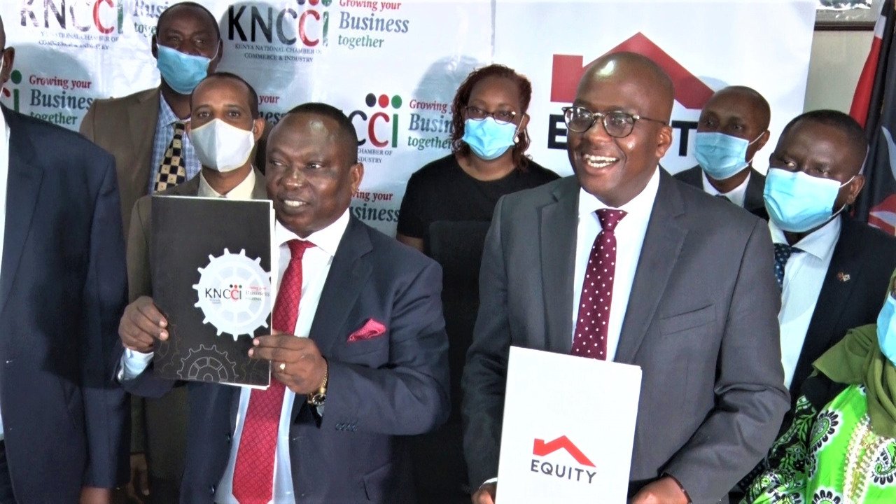 KNCCI signs MoU with Equity…