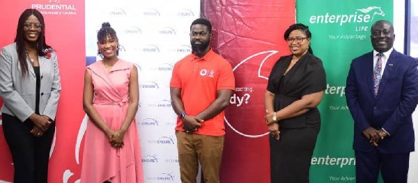 Prudential Life, Vodafone, others partner to launch mobile insurance plan for Ghanaians