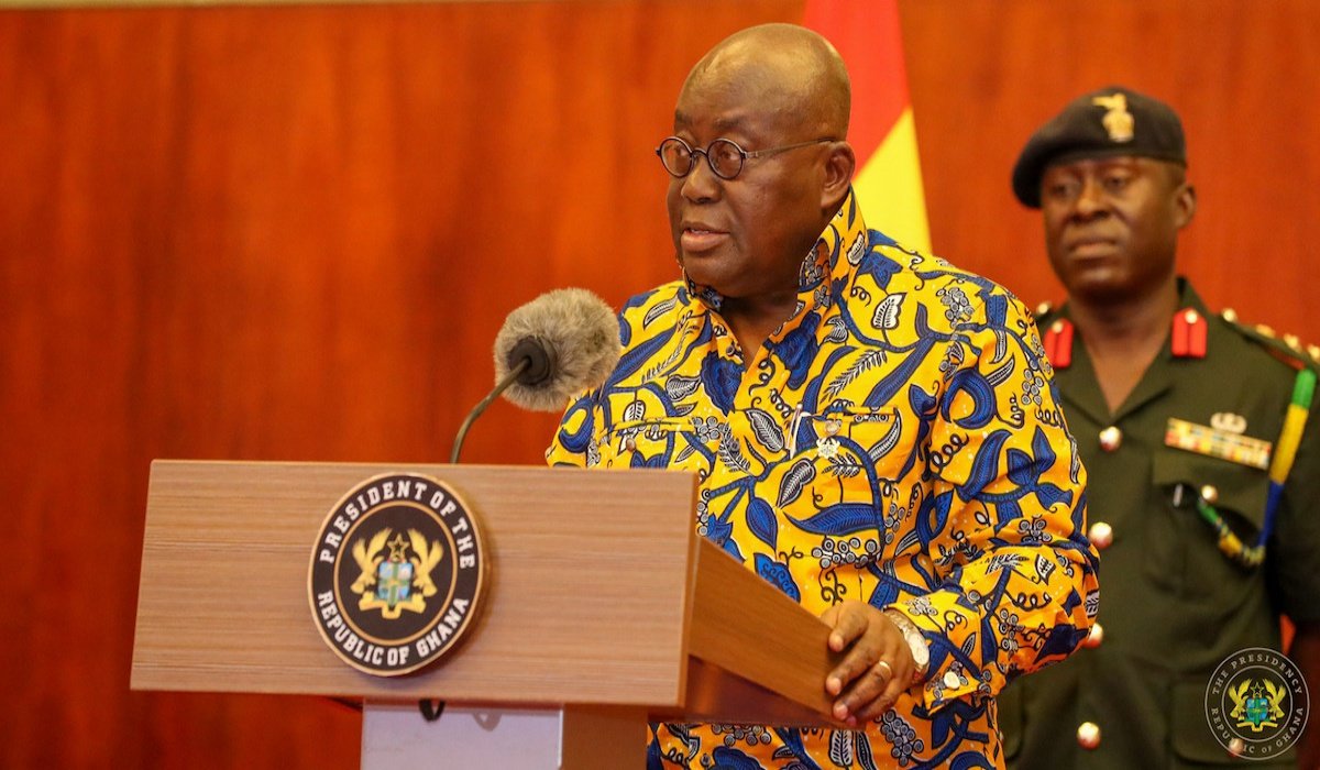 Akufo-Addo kicks against 21% Lending…