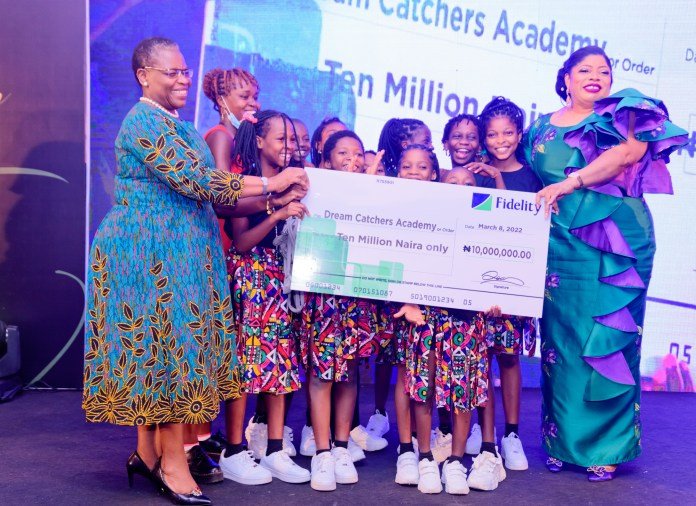 International Women’s Day 2022: Fidelity Bank Nigeria Donates 10 Million Naira To Dream Catchers Academy For Girls
