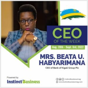Mrs. Beata Uwamaliza Habyarimana, CEO of Bank of&hellip;