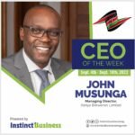 John Musunga, Managing Director, Kenya Breweries Limited Emerges InstinctBusiness “CEO OF THE WEEK”