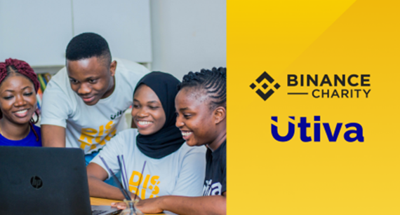 Binance Charity, Utiva partner to Enhance 50,000 Youths with Tech Skills, Scholarships