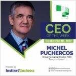Michel Puchercos, Group Managing Director/Chief Executive Officer, Dangote Cement emerges InstinctBusiness “CEO OF THE WEEK”
