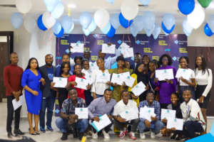 Keystone Bank Employees register 40 Nigerian Youths In&hellip;