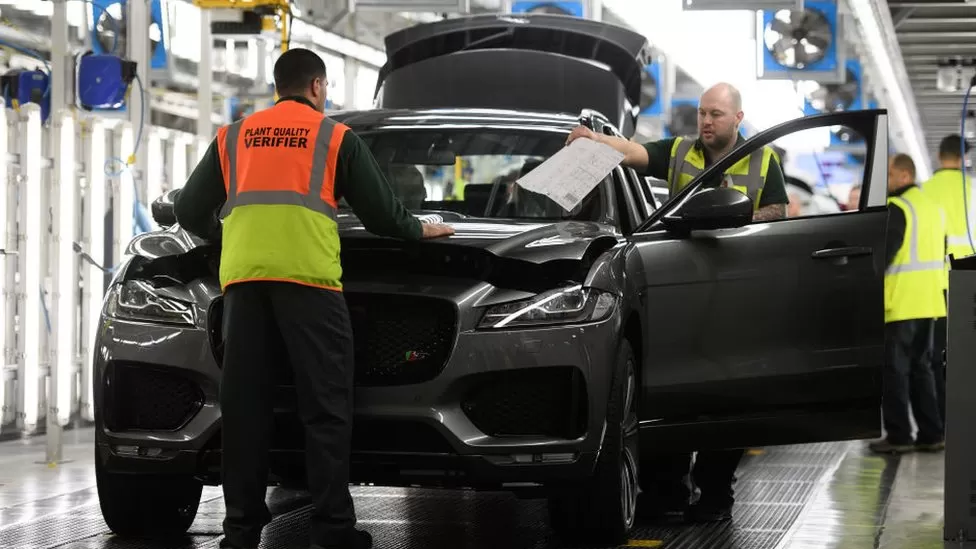 Jaguar Land Rover cuts output…