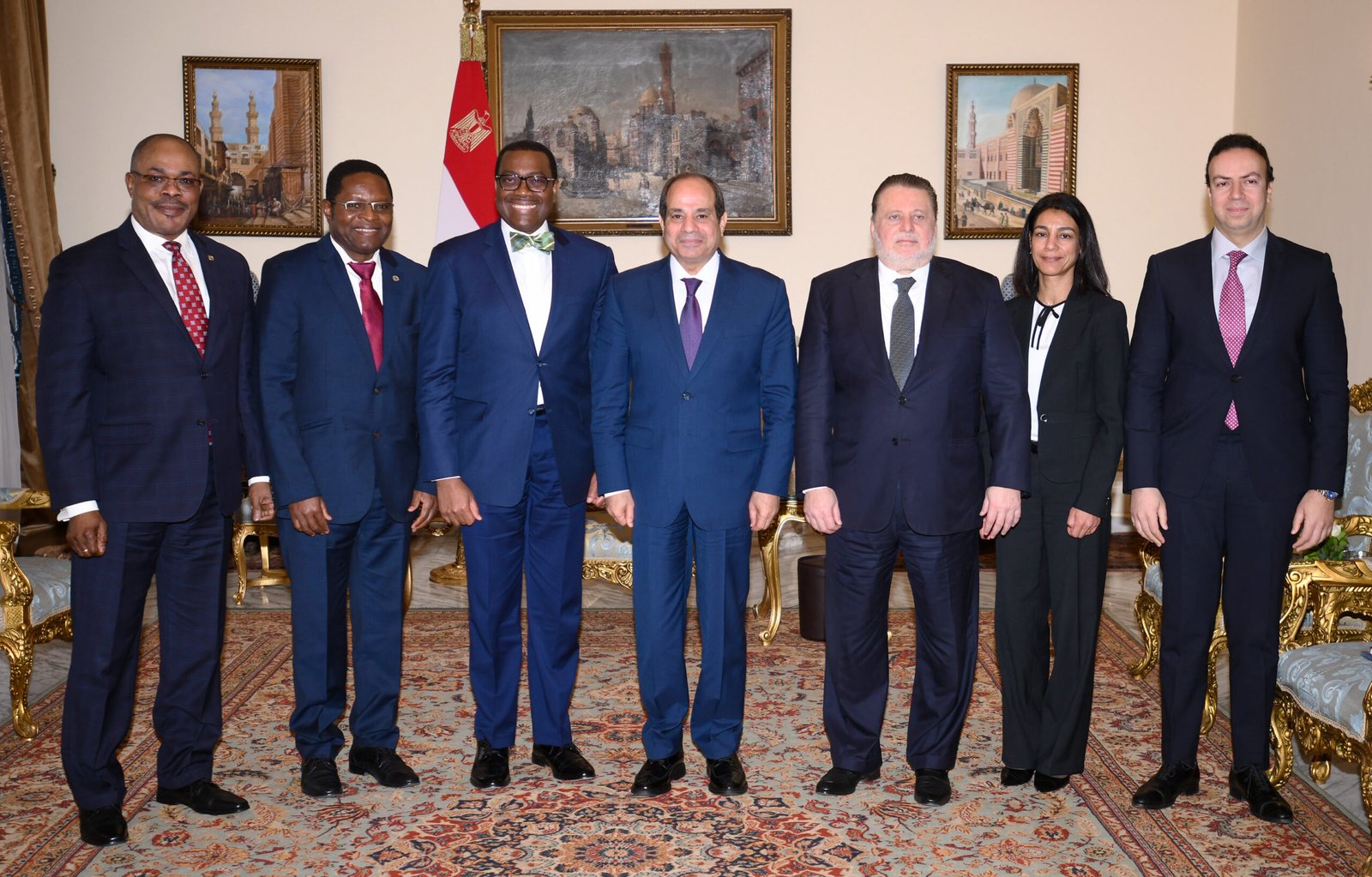 Egyptian President praises African Development…