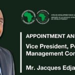 The African Development Bank appoints Jacques Edjangue Vice President for People and Talent Management