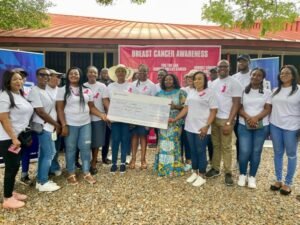 Ghana: Stanbic employees donates to Breast Care International