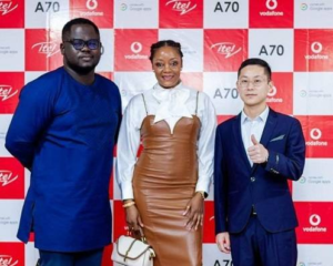 Ghana: Itel partners Vodafone to unveil A70 smartphone