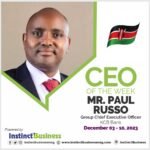 Paul Russo, Group Chief Executive Officer of KCB Group PLC Emerge as InstinctBusiness CEO of the week