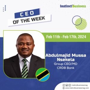 Abdulmajid Mussa named InstinctBusiness Magazine’s CEO of the&hellip;
