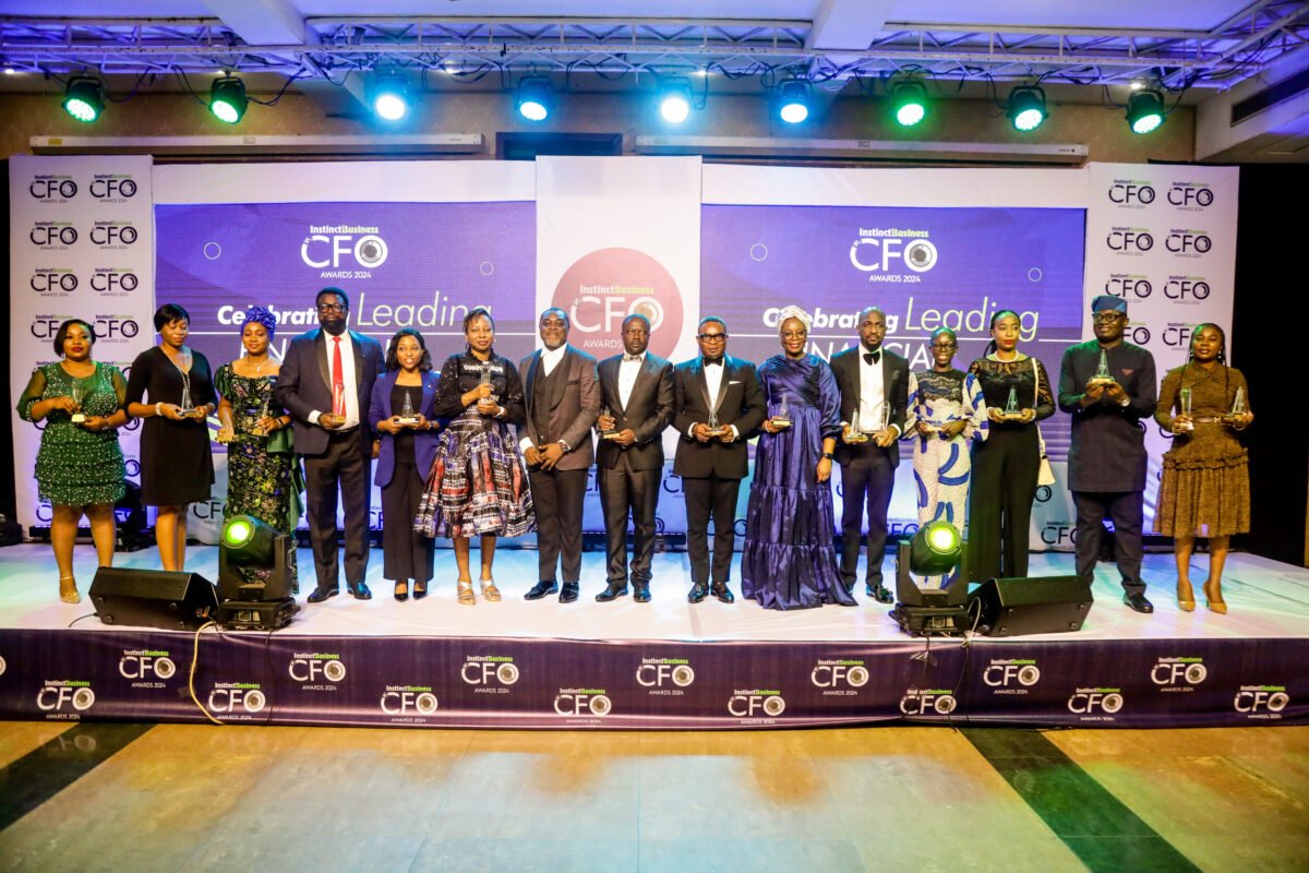 Leading Financial Experts honoured at the 2024 InstinctBusiness CFO Summit and Awards held in Lagos, Nigeria