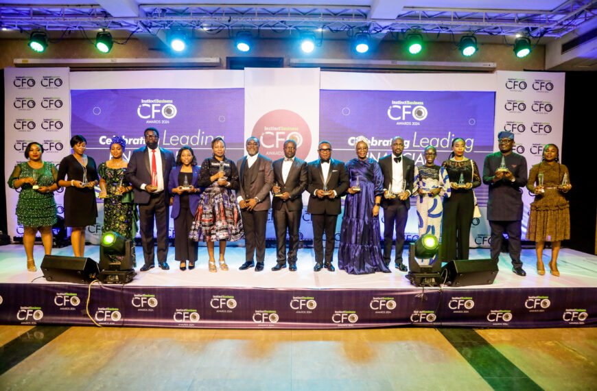 Leading Financial Experts honoured at the 2024 InstinctBusiness CFO Summit and Awards held in Lagos, Nigeria