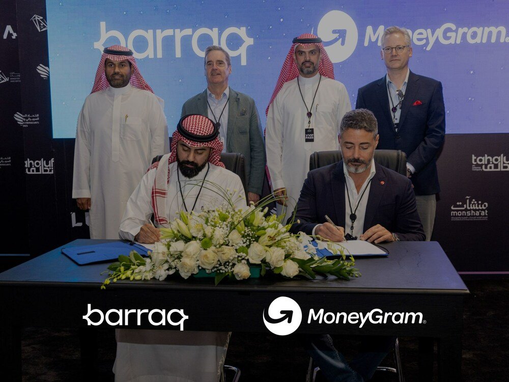 MoneyGram, Fintech App barraq partner in Saudi Arabia