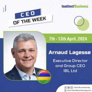 Arnaud Lagesse, Executive Director and Group CEO IBL&hellip;