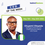 Oluyemi Oloyede MD/CEO at UAC Foods emerges InstinctBusiness CEO of the week