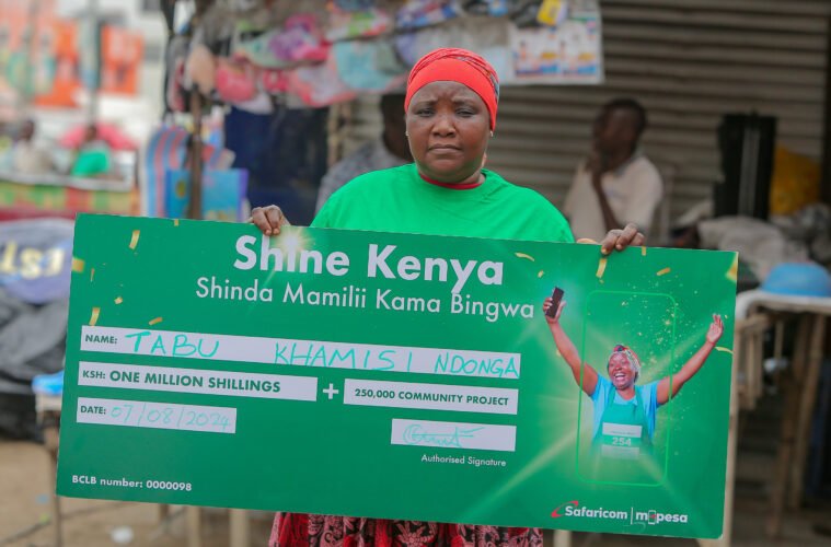 Kenya: Safaricom rewards 5 customers with Ksh. 1 million each in the ongoing ‘Shine Kenya’ campaign