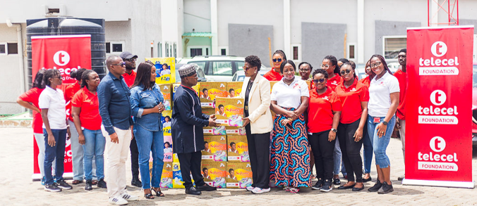 Ghana: Telecel supports menstrual hygiene by donating to…