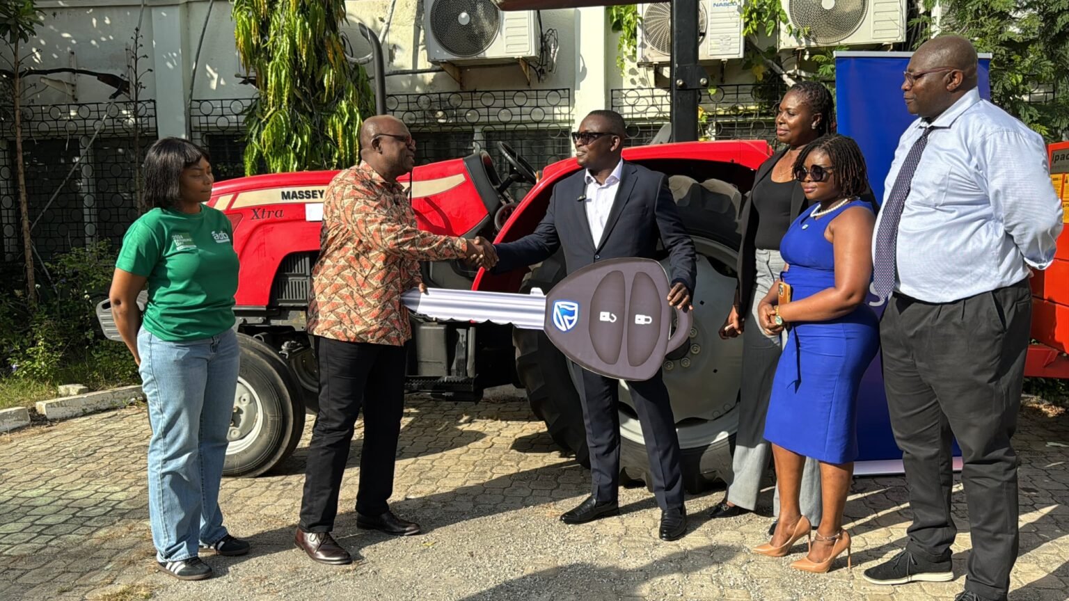 Stanbic Bank Ghana Donates Tractor For National Farmers’ Day