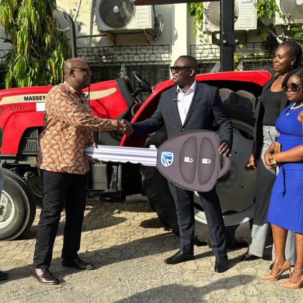 Stanbic Bank Ghana Donates Tractor For National Farmers’…