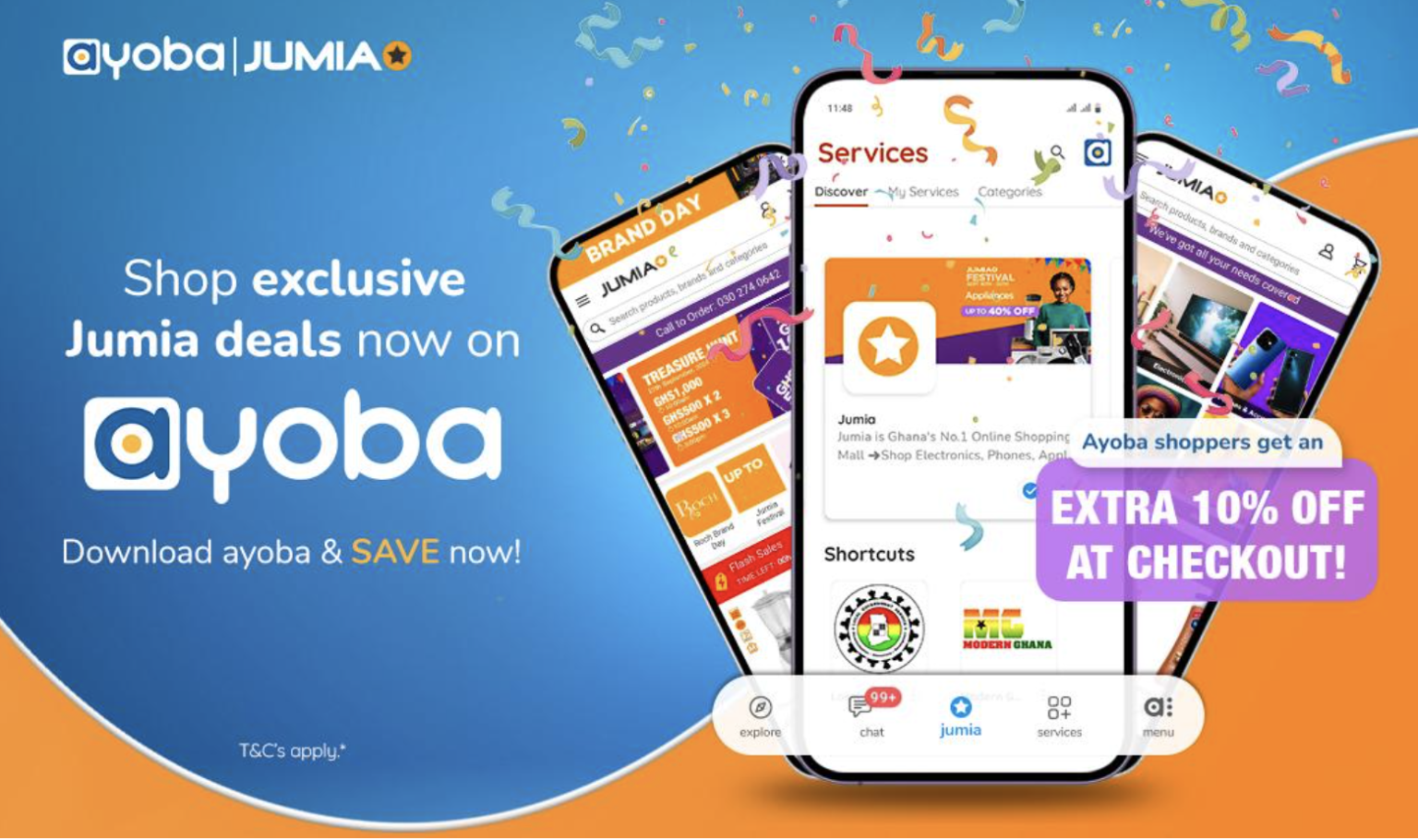 Ayoba Partners Jumia Ghana to Offer Exclusive Deals to Users