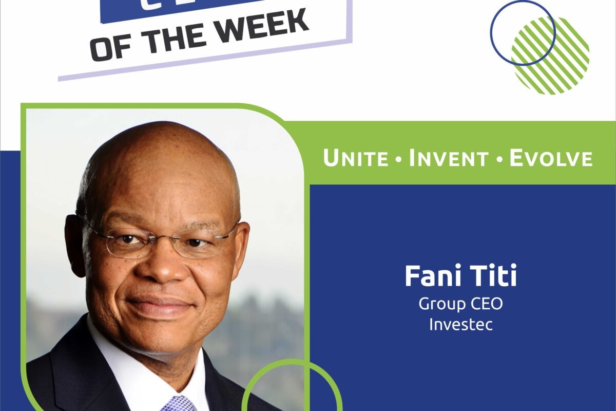 Fani Titi, Group CEO of Investec, Named InstinctBusiness CEO of the Week